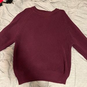 Maroon Cabin Sweater